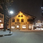 Seefeld besneeuwd