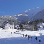 Seefeld winterpanorama