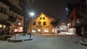 Seefeld besneeuwd