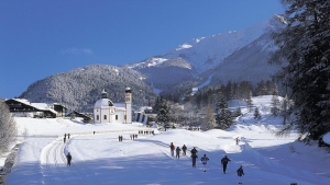Seefeld winterpanorama