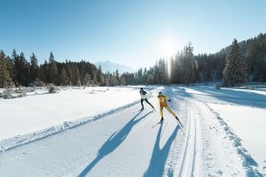 Langlaufen in der region Seefeld