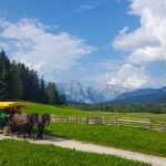 Tochtje met de fiaker rondom Seefeld