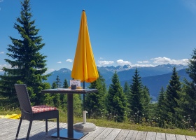 Het perfecte uitzicht is te vinden in Seefeld