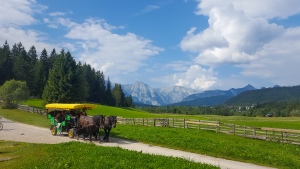 Tochtje met de fiaker rondom Seefeld